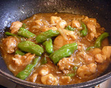 ピリ辛 鶏もも肉とししとうの甘辛炒め煮作り方7写真