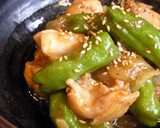 ピリ辛 鶏もも肉とししとうの甘辛炒め煮作り方8写真