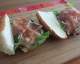 おうちカフェランチ♡ハード系サンドイッチ作り方5写真