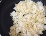 小松菜炒飯作り方3写真