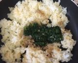 小松菜炒飯作り方4写真