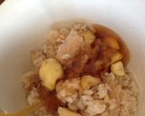 余り栗ごはんでつくる・あんかけ栗ごはん作り方3写真
