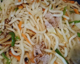 簡単ランチ☆オイスターソースで焼きうどん作り方8写真