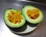 一人用アボカドの食べ方その3作り方2写真