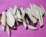 ✿薩摩芋と出汁昆布のバターきんぴら✿作り方1写真