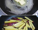 ✿薩摩芋と出汁昆布のバターきんぴら✿作り方3写真