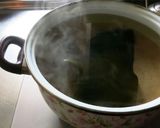 昆布と鰹の一番出汁作り方4写真