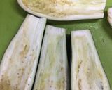 マヨ味噌味のなすボート作り方1写真