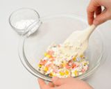 香り箱と豆腐だんごのミルクシチュー作り方3写真