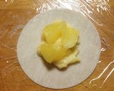 餃子の皮でカスタードアップルパイ☆作り方8写真