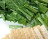 超簡単！京揚げと小松菜の炒め煮♪作り方1写真