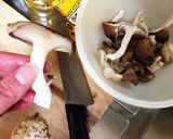 霜降りヒラタケでなんちゃって松茸ご飯♪作り方3写真