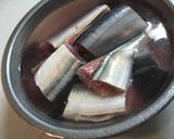 さんまとえのきの味噌煮～♪作り方1写真