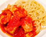 鮪と海老のトマトソース煮込み作り方5写真