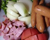 ウインナーソーセージと野菜のカレー煮作り方1写真