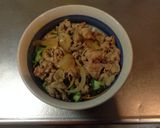 【簡単】小間切れ肉で豚丼♫作り方6写真