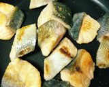 簡単＊鮭のごま照り焼き＊作り方3写真