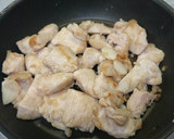 鶏胸肉とナスとピーマンとキノコの甘辛炒め作り方5写真