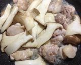 鶏肉とエリンギのクリームソース掛け作り方7写真
