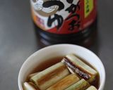 追いがつおつゆで葱の焼き浸し作り方2写真
