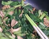 小松菜と舞茸の中華炒め作り方4写真