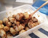 里芋の胡桃醤油和え作り方9写真