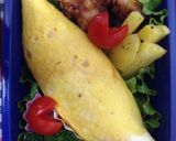 キャラ弁✴︎ピカチュウオムライス作り方1写真