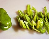 野菜てんぷらとピーマンの味噌炒め作り方1写真