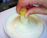 ポン酢と青のりだけ♪簡単❤とろろご飯作り方1写真