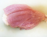 驚きの柔らかさ！鶏むね肉でネギ叉焼風作り方1写真