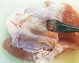 驚きの柔らかさ！鶏むね肉でネギ叉焼風作り方2写真