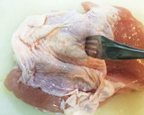驚きの柔らかさ！鶏むね肉でネギ叉焼風作り方2写真