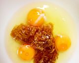 ☆ほうれん草と枝豆の卵焼き☆作り方2写真