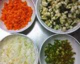 幼児食にも！野菜たっぷりドライカレー♪゜作り方1写真