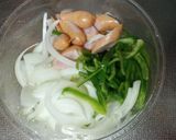 ピーマンとウインナーのチーズオムレツ作り方1写真