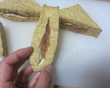 焼くだけ簡単！厚揚げの梅はさみ焼き作り方2写真