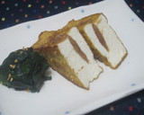 焼くだけ簡単！厚揚げの梅はさみ焼き作り方4写真