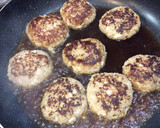 煮込みごぼうバーグ＊きのこソースがけ作り方6写真