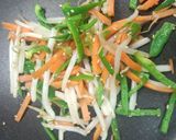 野菜も一緒に肉巻おにぎり作り方2写真