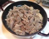 ストウブ*牛すじの下処理と下茹～冷凍保存作り方18写真
