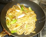 パパのすき焼きうどん❷作り方5写真