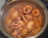 短時間で簡単な柔らかイカと大根煮作り方6写真