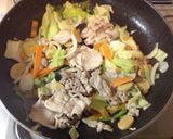 和風パスタ 野菜セットで10分調理♫作り方3写真