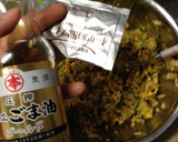 かぼちゃの煮物の残りで…煮かぼちゃ餃子作り方3写真