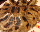 かぼちゃの煮物の残りで…煮かぼちゃ餃子作り方5写真