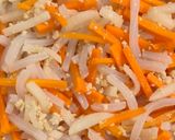 にんじんとカブとこんにゃくの煮物作り方4写真