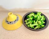 エビとブロッコリーとしめじ塩昆布わさびマヨサラダ作り方3写真