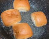 ロールパン、ディナーロールで揚げパン作り方1写真