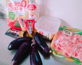 ＊なすと豚肉のピリ辛豆板醤みそ炒め＊作り方1写真