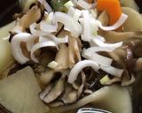 ★簡単★キノコの煮込みうどん作り方9写真